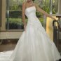 Sexy A LINE STYLE Wedding Dress Bridesmaid Bridal Gown Custom