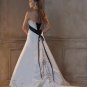 Sexy A LINE STYLE Wedding Dress Bridesmaid Bridal Gown Custom