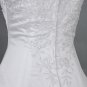 Sexy A LINE STYLE Wedding Dress Bridesmaid Bridal Gown Custom