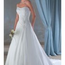 Sexy A LINE STYLE Wedding Dress Bridesmaid Bridal Gown Custom