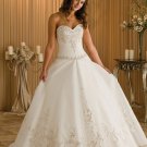 Sexy A LINE STYLE Wedding Dress Bridesmaid Bridal Gown Custom