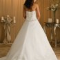 Sexy A LINE STYLE Wedding Dress Bridesmaid Bridal Gown Custom
