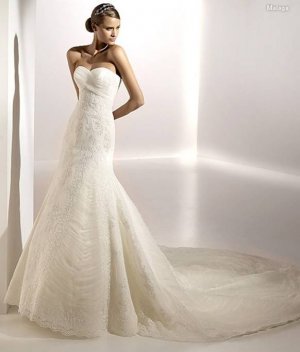 Sexy A LINE STYLE Wedding Dress Bridesmaid Bridal Gown Custom