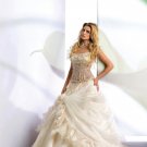 Sexy A LINE STYLE Wedding Dress Bridesmaid Bridal Gown Custom
