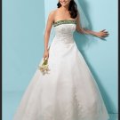 Sexy A LINE STYLE Wedding Dress Bridesmaid Bridal Gown Custom