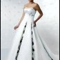 Sexy A LINE STYLE Wedding Dress Bridesmaid Bridal Gown Custom