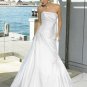 Sexy A LINE STYLE Wedding Dress Bridesmaid Bridal Gown Custom