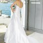 Sexy A LINE STYLE Wedding Dress Bridesmaid Bridal Gown Custom