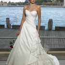 Sexy A LINE STYLE Wedding Dress Bridesmaid Bridal Gown Custom