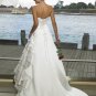Sexy A LINE STYLE Wedding Dress Bridesmaid Bridal Gown Custom