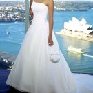 Sexy A LINE STYLE Wedding Dress Bridesmaid Bridal Gown Custom