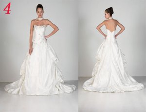 Sexy A LINE STYLE Wedding Dress Bridesmaid Bridal Gown Custom