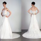 Sexy A LINE STYLE Wedding Dress Bridesmaid Bridal Gown Custom