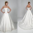 Sexy A LINE STYLE Wedding Dress Bridesmaid Bridal Gown Custom