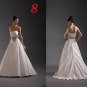 Sexy A LINE STYLE Wedding Dress Bridesmaid Bridal Gown Custom