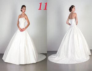 Sexy A LINE STYLE Wedding Dress Bridesmaid Bridal Gown Custom