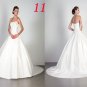 Sexy A LINE STYLE Wedding Dress Bridesmaid Bridal Gown Custom