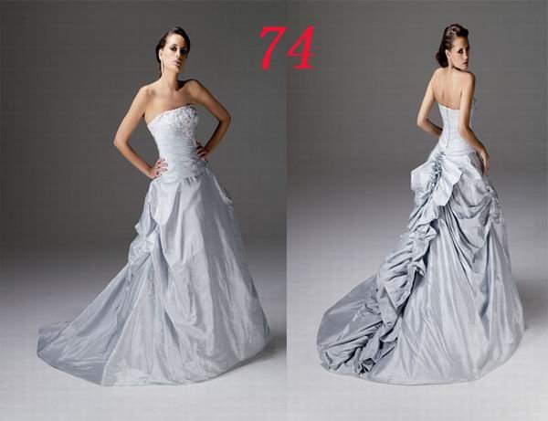 Sexy A LINE STYLE Wedding Dress Bridesmaid Bridal Gown Custom