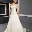 Sexy A LINE STYLE Wedding Dress Bridesmaid Bridal Gown Custom