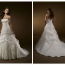 HOT Sexy Corset STYLE Wedding Dress Bridesmaid Bridal Gown Custom