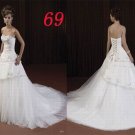 HOT Sexy Corset STYLE Wedding Dress Bridesmaid Bridal Gown Custom