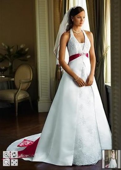 HOT Sexy Halter STYLE Wedding Dress Bridesmaid Bridal Gown Custom