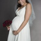 HOT Sexy maternity Wedding Dress Bridesmaid Bridal Gown Custom