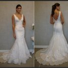 Mermaid Style Wedding Dress Bridesmaid Bridal Gown Custom