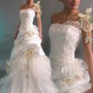 Mermaid Style Wedding Dress Bridesmaid Bridal Gown Custom