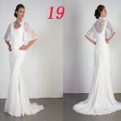 Mermaid Style Wedding Dress Bridesmaid Bridal Gown Custom