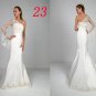 Mermaid Style Wedding Dress Bridesmaid Bridal Gown Custom