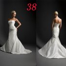 Mermaid Style Wedding Dress Bridesmaid Bridal Gown Custom