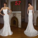 Mermaid Style Wedding Dress Bridesmaid Bridal Gown Custom