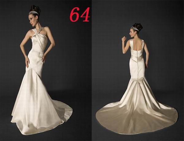 Mermaid Style Wedding Dress Bridesmaid Bridal Gown Custom
