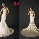 Mermaid Style Wedding Dress Bridesmaid Bridal Gown Custom