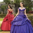 OFF THE SHOULDER Style LACE Wedding Dress Bridesmaid Bridal Gown Custom