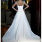 OFF THE SHOULDER Style LACE Wedding Dress Bridesmaid Bridal Gown Custom