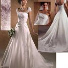 OFF THE SHOULDER Style LACE Wedding Dress Bridesmaid Bridal Gown Custom