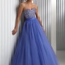 Strapless Style LACE Wedding Dress Bridesmaid Bridal Gown Custom