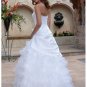 Strapless Style LACE Wedding Dress Bridesmaid Bridal Gown Custom