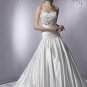 Strapless Style LACE Wedding Dress Bridesmaid Bridal Gown Custom