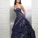 Strapless Style LACE Wedding Dress Bridesmaid Bridal Gown Custom