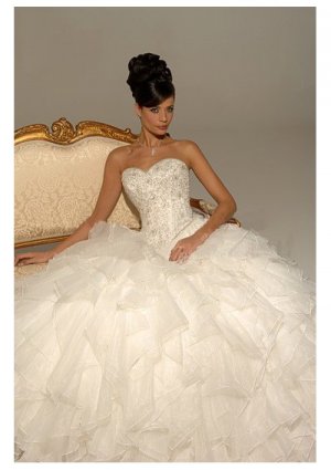 TULLE Style LACE Wedding Dress Bridesmaid Bridal Gown Custom