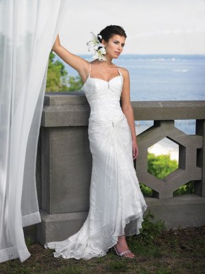 TULLE Style LACE Wedding Dress Bridesmaid Bridal Gown Custom