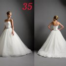 TULLE Style LACE Wedding Dress Bridesmaid Bridal Gown Custom