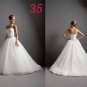 TULLE Style LACE Wedding Dress Bridesmaid Bridal Gown Custom