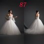 TULLE Style LACE Wedding Dress Bridesmaid Bridal Gown Custom