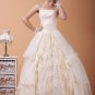TULLE Style LACE Wedding Dress Bridesmaid Bridal Gown Custom