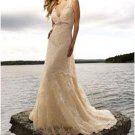 MODEST Style LACE Wedding Dress Bridesmaid Bridal Gown Custom