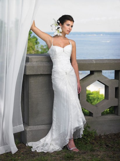 MODEST Style LACE Wedding Dress Bridesmaid Bridal Gown Custom